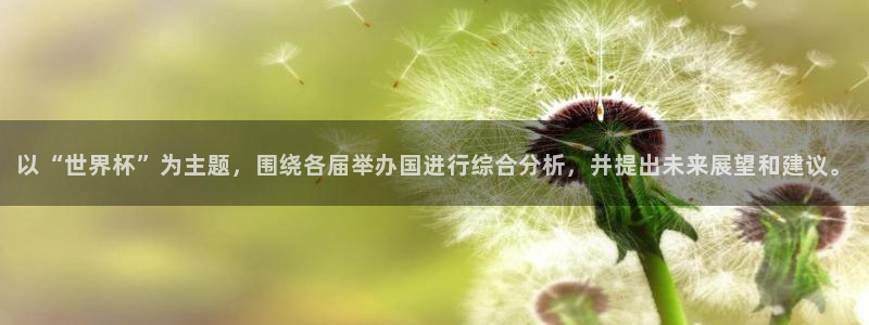 世预赛赛程表：以“世界杯”为主题，围绕各届举办国进行综合分析，并提出未来展望和建议。